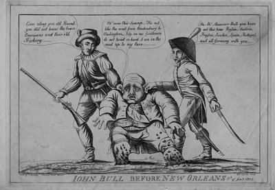 John Bull before New Orleans by American School