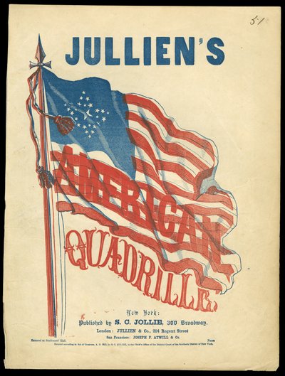 Julliens American Quadrille by American School