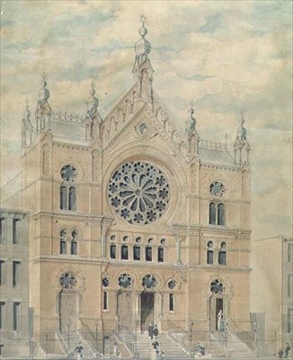Khal Adath Jeshurun Synagogue, New York by American School