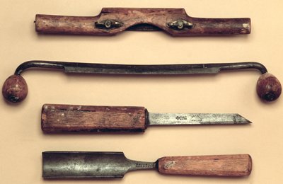 La Reunion carpenter tools by American School