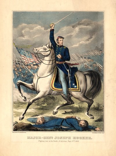 Major General Joseph Hooker by American School