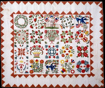 Major Ringgold Album Quilt by American School
