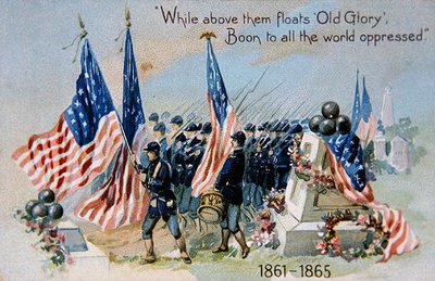 Memorial Day postcard by American School