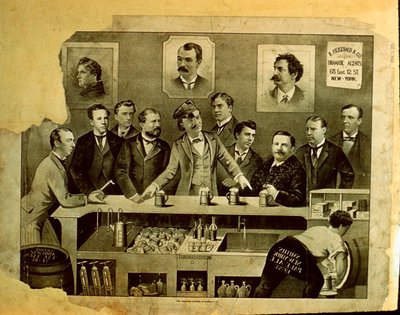 Men at a Bar by American School