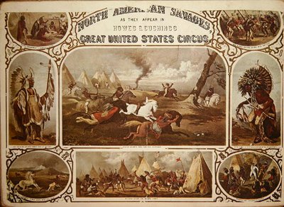 North American Savages by American School