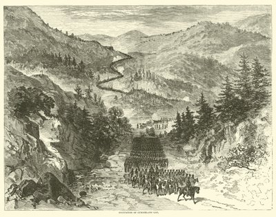 Occupation of Cumberland Gap, September 1863 by American School