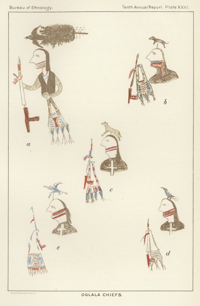 Oglala Chiefs by American School