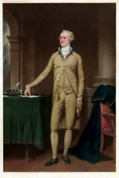 Portrait of Alexander Hamilton by American School