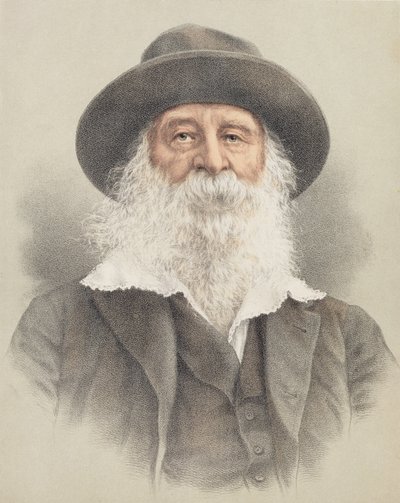 Portrait of Walt Whitman by American School