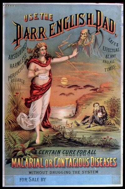 Poster advertising the Parr English Pad by American School