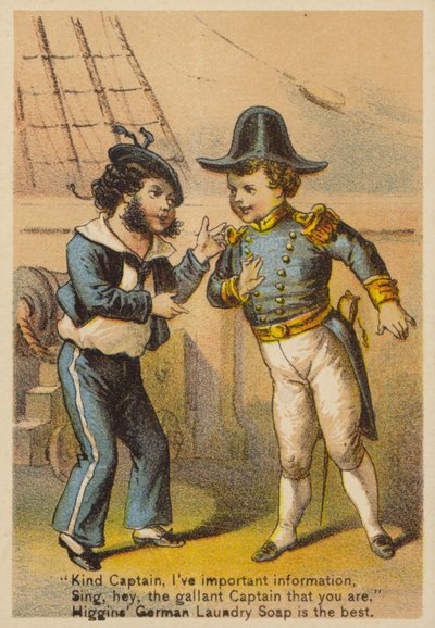 Sailor and Captain at Sea by American School