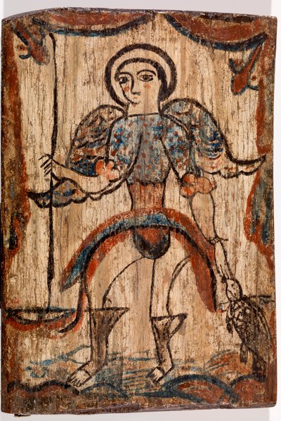Saint with Turtle by American School