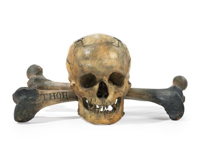 Skull-and-Bones ballot box by American School