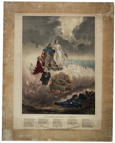 Soldiers Dream of Peace, 1864 by American School