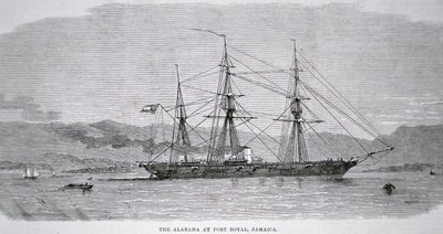 The Alabama at Port Royal, Jamaica by American School