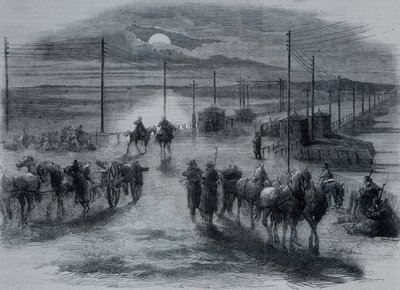 The Civil War in America by American School