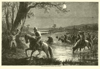 The Confederates Crossing the Potomac, September 1862 by American School