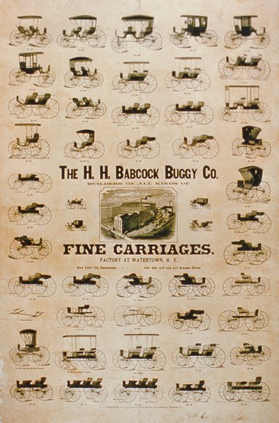 The H.H. Babcock Buggy Company, Fine Carriages by American School