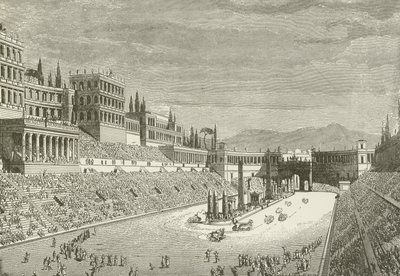 The Roman Amphitheatre and Race Course by American School