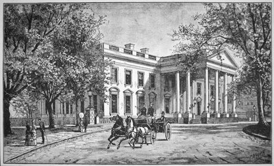 The White House, c.1886 by American School