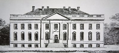 The White House in 1807 by American School
