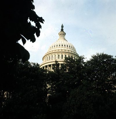 The dome of The Capitol by American School