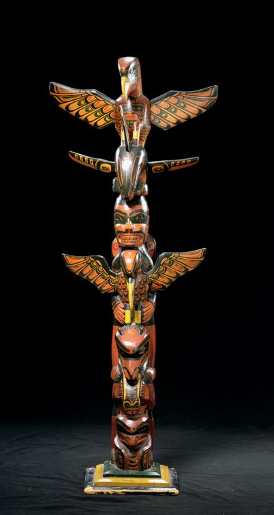 Totem pole by American School