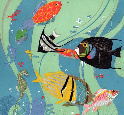 Tropical Saltwater Fish by American School