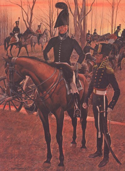 US Horse Artillery, c.1812 by American School