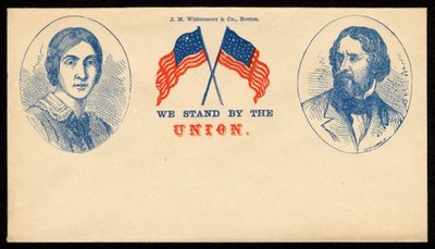 We stand by the Union postcard, c.1861-65 by American School