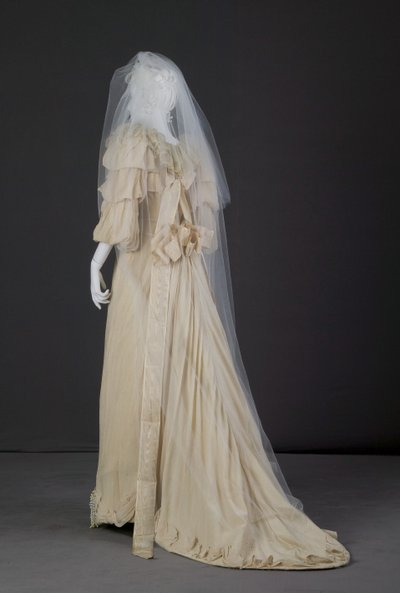 Wedding dress, 1892 by American School