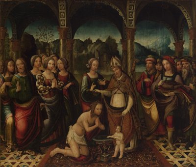 Baptismal Ceremony, End of 16th century by Amico Aspertini