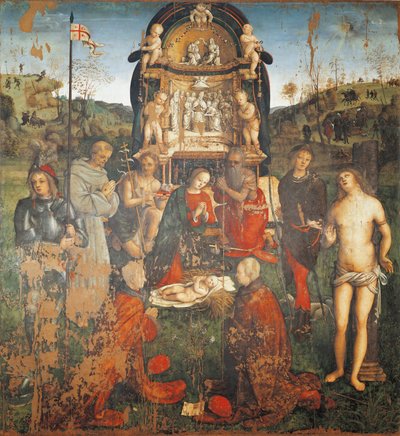 Nativity by Amico Aspertini