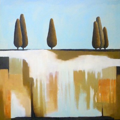 Cypress Trees by Ana Bianchi