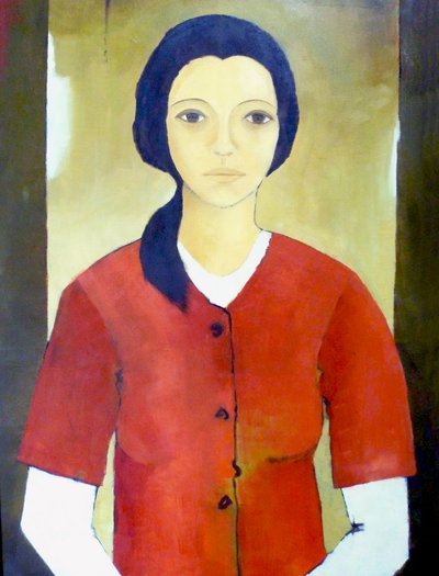 Madonna in Red by Ana Bianchi