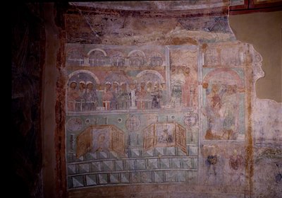 In the Hippodrome, 11th Century by Ancient Russian frescos