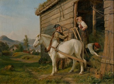 Carrying Hay by Anders Askevold