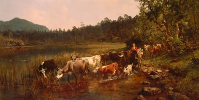 Summer day by the lake by Anders Askevold