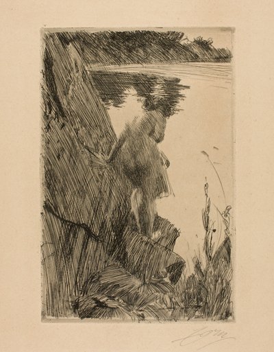 Bather by Anders Leonard Zorn