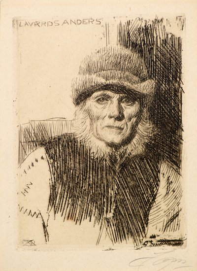Lavards Anders by Anders Leonard Zorn