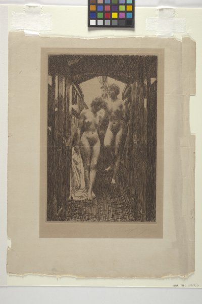 Le Cabine by Anders Leonard Zorn