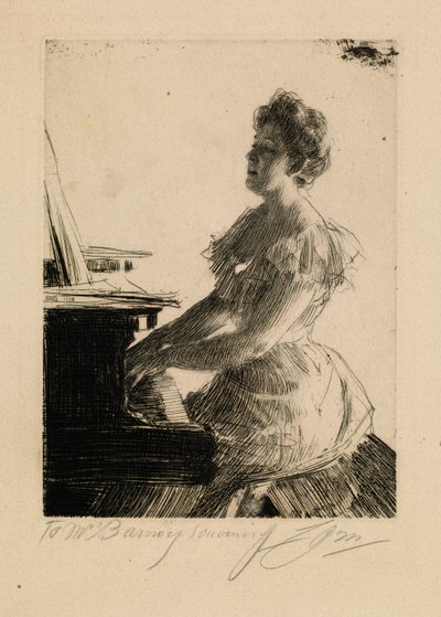 Mary Hardin by Anders Leonard Zorn