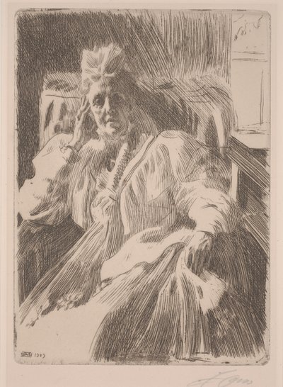 Queen Sophia of Sweden by Anders Leonard Zorn
