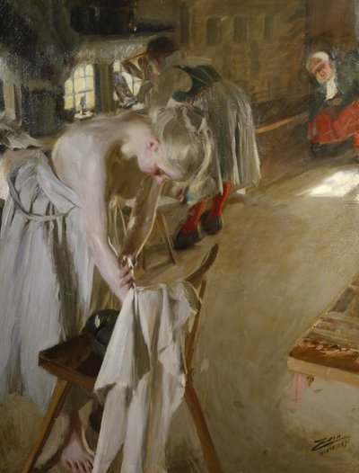 Sunday Morning by Anders Leonard Zorn