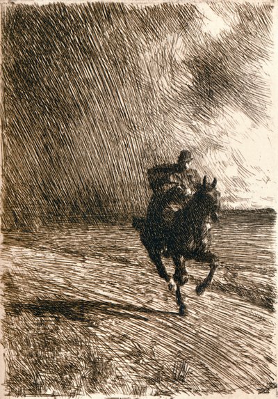The Storm by Anders Leonard Zorn