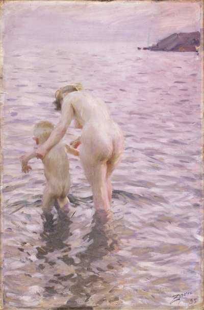 With Mother by Anders Leonard Zorn