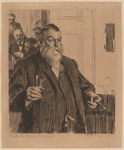 A Toast II by Anders Leonard Zorn