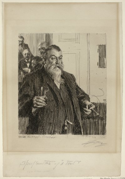A Toast II by Anders Leonard Zorn