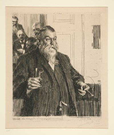 A Toast II by Anders Leonard Zorn