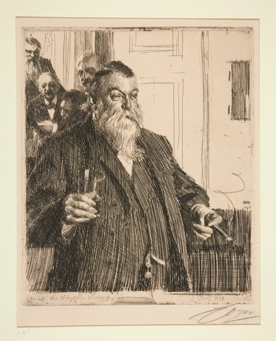 A Toast II by Anders Leonard Zorn